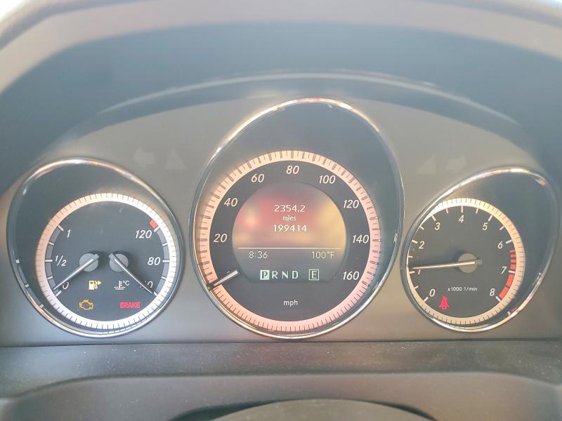 2011 Mercedes-benz C class VIN WDDGF8BB4BF542170 COPART salvage auction — SIDE, Nj - Cert Of Title-Salvage, sold $425 on 2026-07-27 (photo 9)