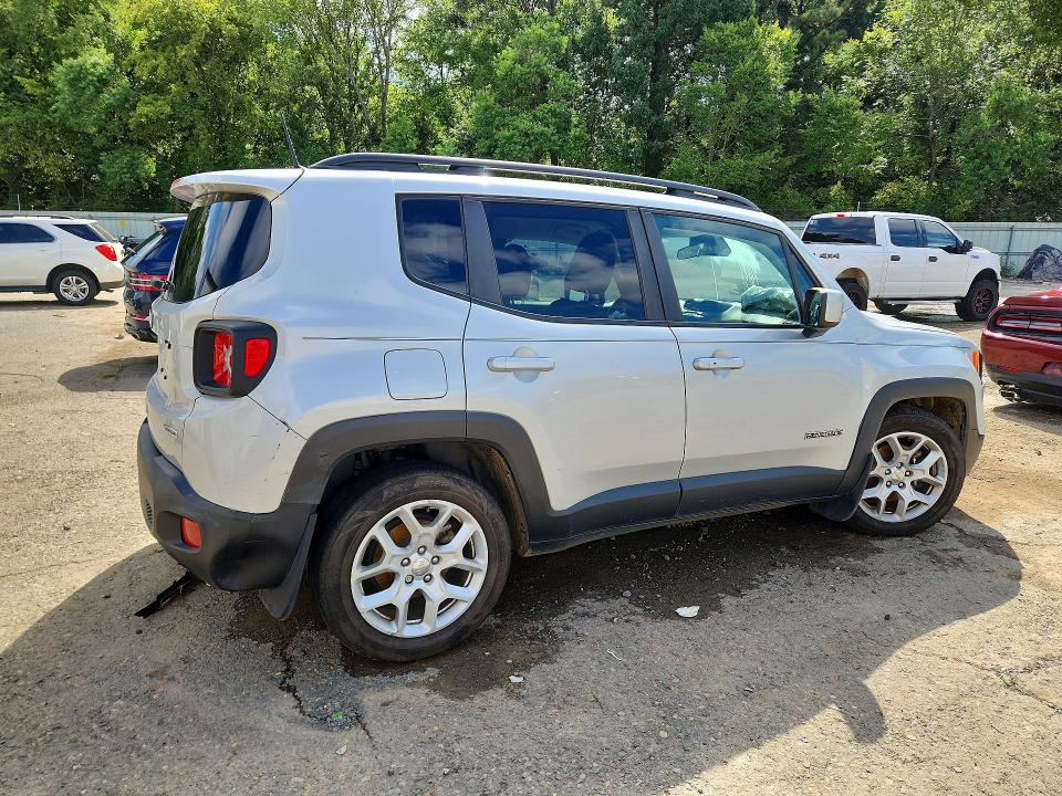 2018 Jeep Renegade VIN ZACCJABB8JPJ07854 COPART salvage auction — FRONT END, La - Cert Of Title-Salvage, sold $400 on 2026-08-13 (photo 3)