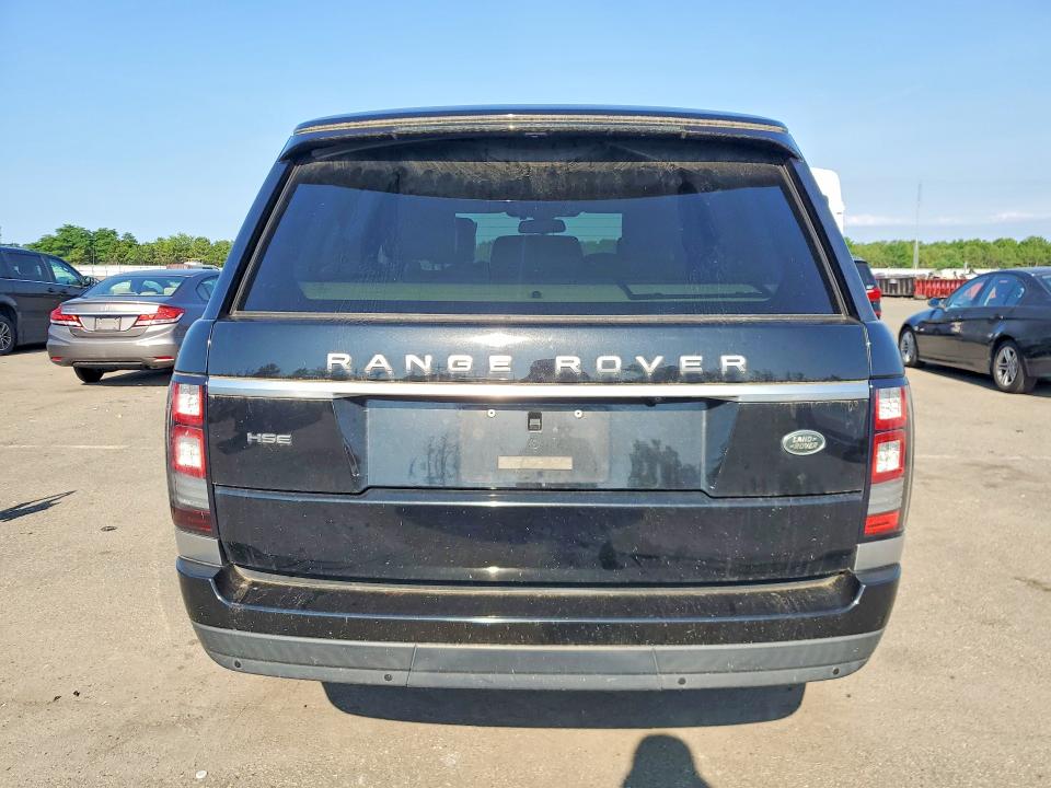 2014 Land rover RANGE ROVER VIN SALGS2WF1EA189803 COPART salvage auction — MECHANICAL, Ny - Dealer Only Clean Title (P), sold $5,400 on 2026-07-28 (photo 6)