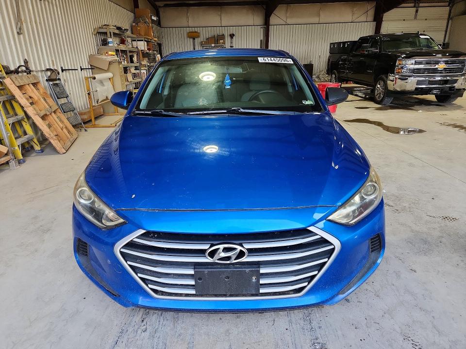 2017 Hyundai Elantra VIN KMHD74LF7HU384234 COPART salvage auction — REAR END, Md - Certificate Of Title, sold $425 on 2026-07-31 (photo 5)