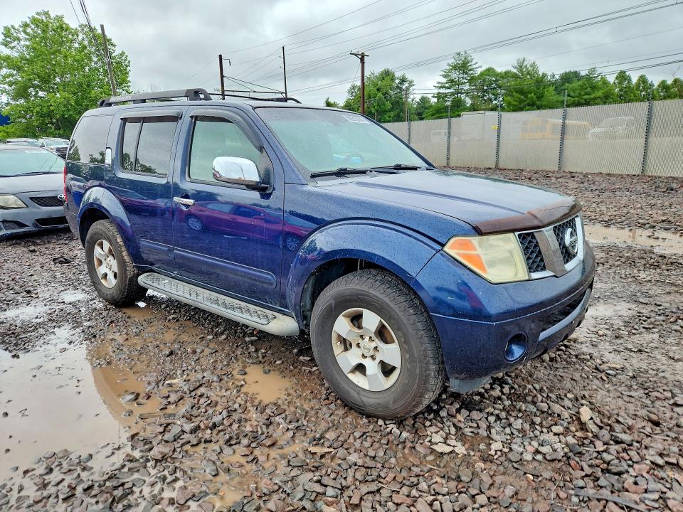 2006 Nissan Pathfinder VIN 5N1AR18W26C600806 COPART salvage auction — REAR END, Pa - Certificate Of Salvage, sold $575 on 2026-07-20 (photo 4)