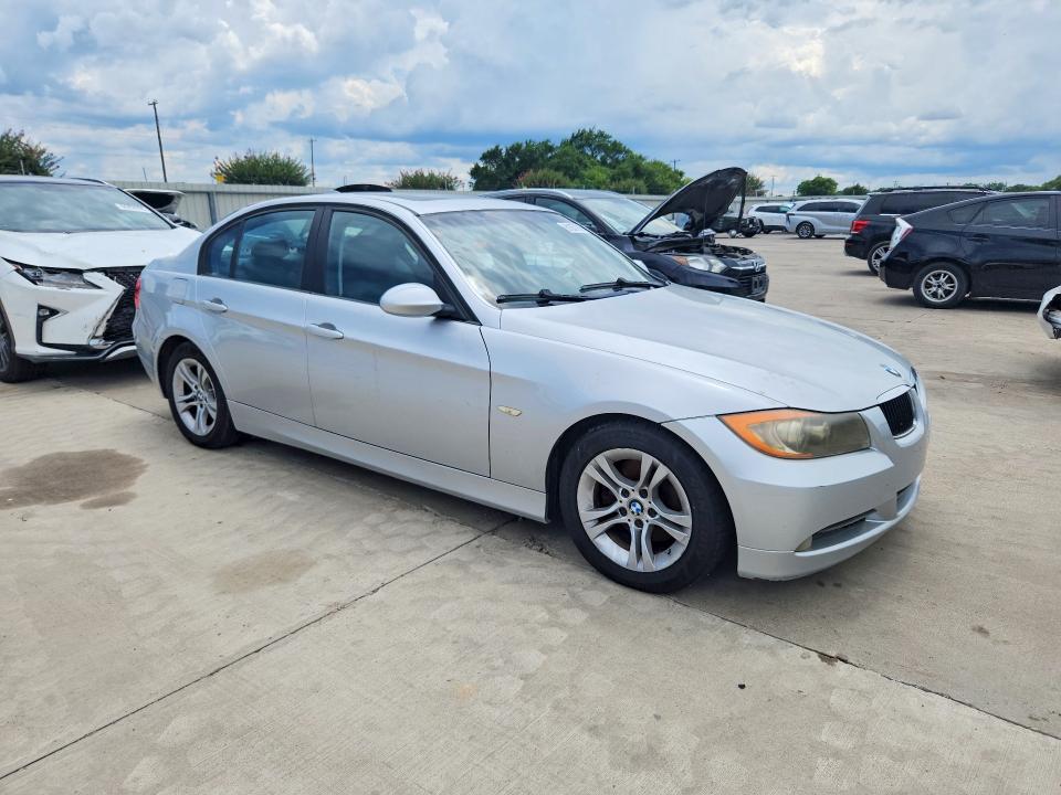 2008 BMW 3 series VIN WBAVC53548FZ84213 COPART salvage auction — MECHANICAL, TX - CERTIFICATE OF TITLE, sold $225 on 2026-07-27 (photo 4)