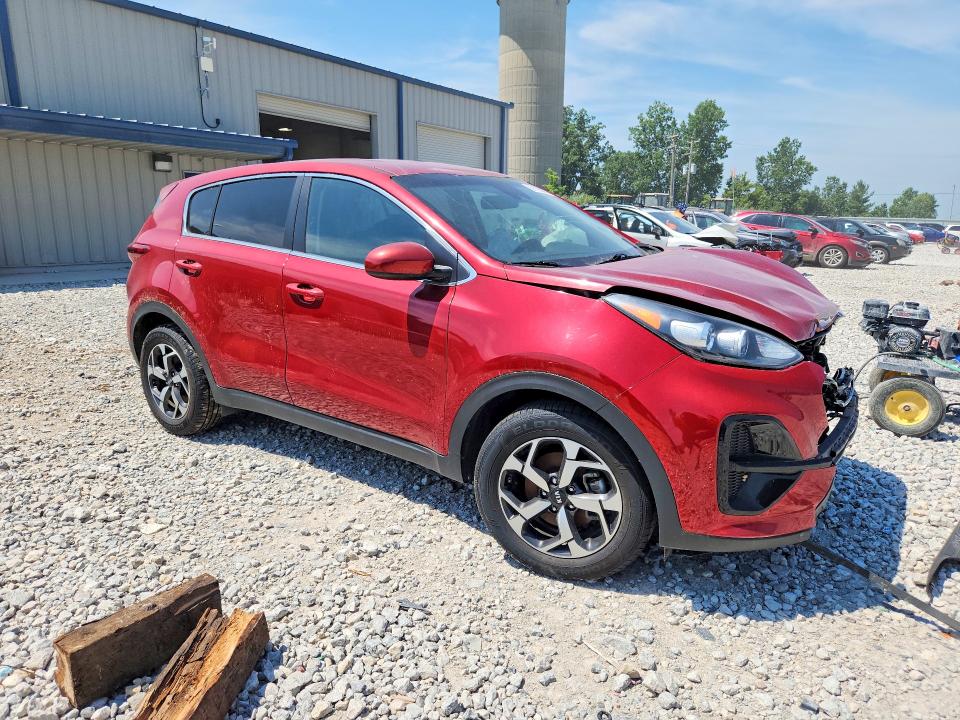 2021 Kia Sportage VIN KNDPM3AC4M7930395 COPART salvage auction — FRONT END, Mi - Certificate Of Title, sold $1,500 on 2026-07-30 (photo 4)