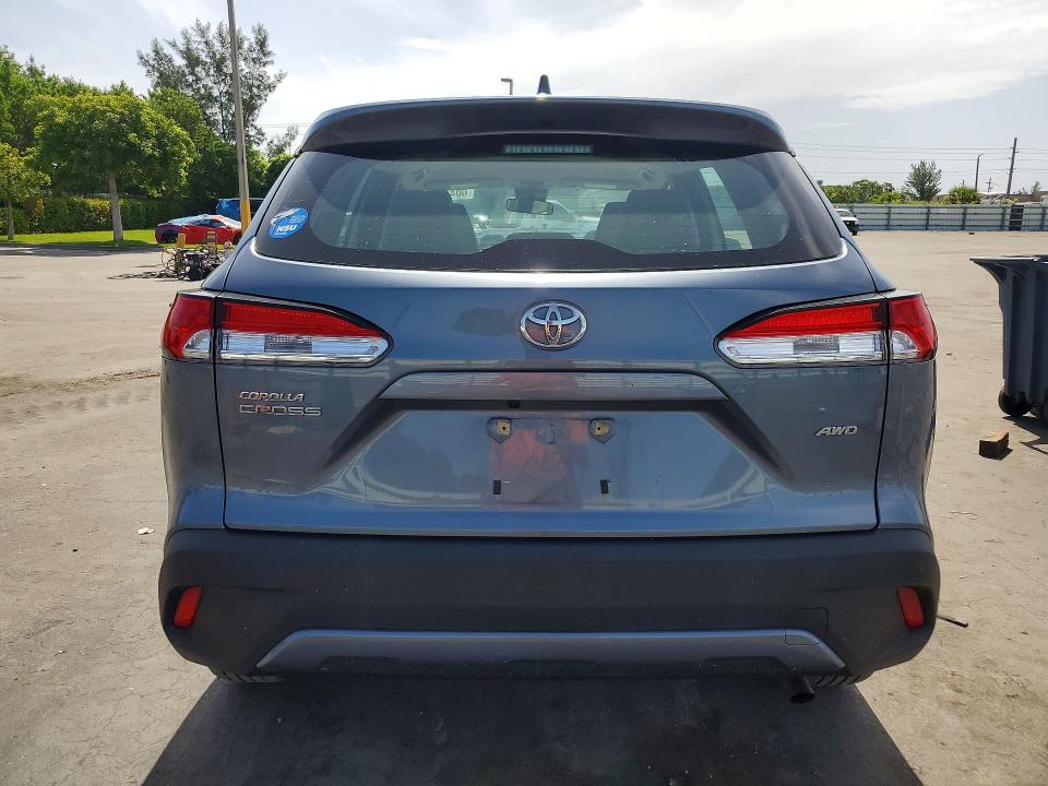 2022 Toyota Corolla cross VIN 7MUAAABG2NV032105 COPART salvage auction — FRONT END, Fl - Cert Of Title Slvg Rebuildable, sold $5,700 on 2026-07-22 (photo 6)