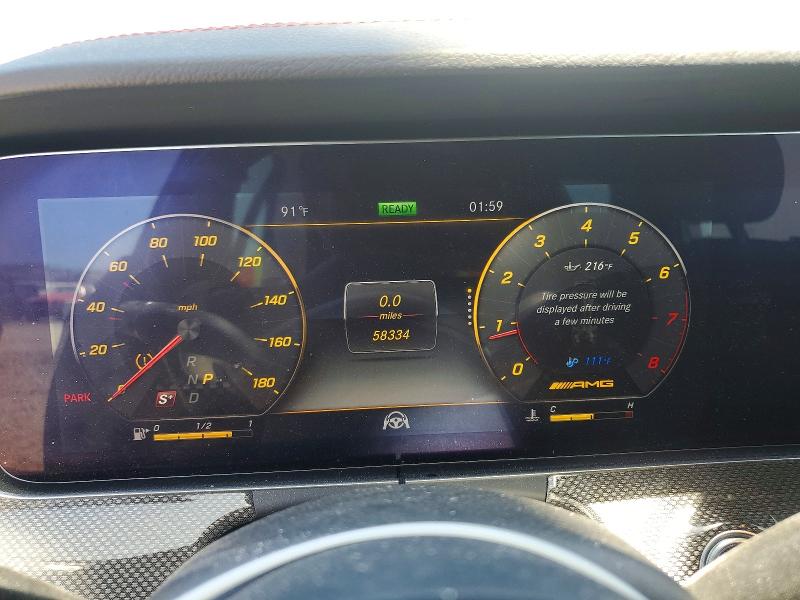 2019 Mercedes-benz E-klasse amg VIN WDDZF6BB2KA689999 COPART salvage auction — SIDE, Ca - Salvage Certificate, sold $22,200 on 2026-08-04 (photo 9)