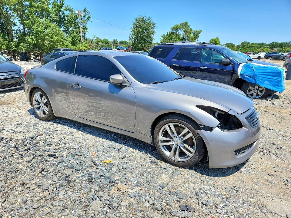 2008 Infiniti G37 VIN JNKCV64E08M105261 COPART salvage auction — FRONT END, MD - CERT OF SALVAGE > 75% DAMAGE, sold $625 on 2026-09-01 (photo 4)