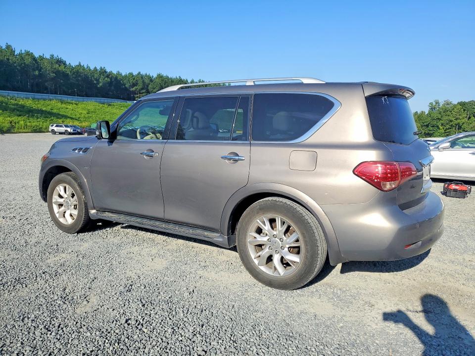 2014 Infiniti Qx80 VIN JN8AZ2NE5E9067906 COPART salvage auction — MECHANICAL, Nc - Dealer Only Clean Title, sold $550 on 2026-09-14 (photo 2)