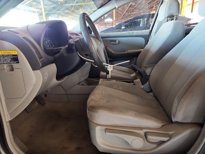 2007 Hyundai Elantra VIN KMHDU46D87U156504 COPART salvage auction — REAR END, Az - Certificate Of Title (P), sold $475 on 2026-07-29 (photo 7)