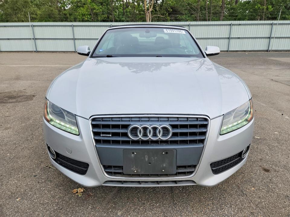2011 Audi A5 VIN WAULFAFH9BN001939 COPART salvage auction — REAR END, Ny - Mv-907A Salvage Certificate, sold $500 on 2026-07-29 (photo 5)
