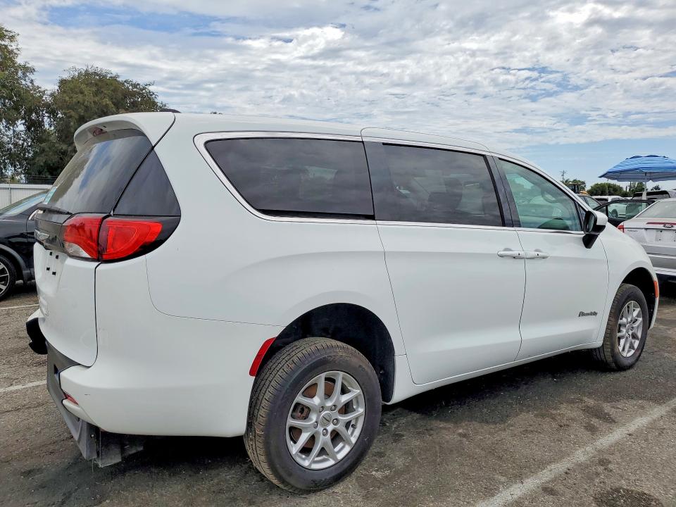 2023 Chrysler Voyager VIN 2C4RC1CG2PR617218 COPART salvage auction — MECHANICAL, In - Dis/Dlr/Exp Only Clean Title, sold $12,700 on 2026-07-17 (photo 3)