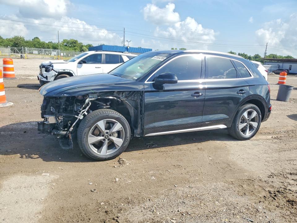 2023 Audi Q5 VIN WA1BBAFY2P2074387 COPART salvage auction — FRONT END, Tx - Salvage Vehicle Title, sold $15,100 on 2026-07-30 (photo 1)