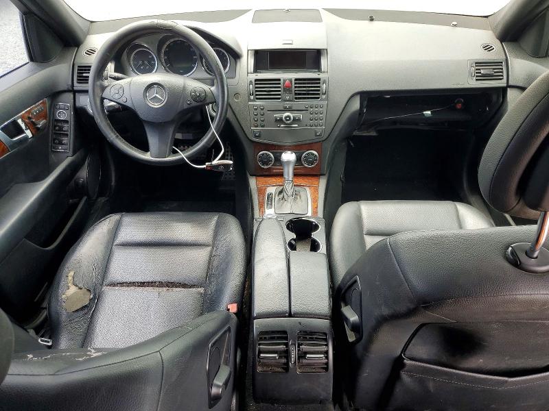 2009 Mercedes-benz C class VIN WDDGF56X99R052739 COPART salvage auction — FRONT END, Ca - Cert Of Title-Salvaged, sold $125 on 2026-07-28 (photo 8)