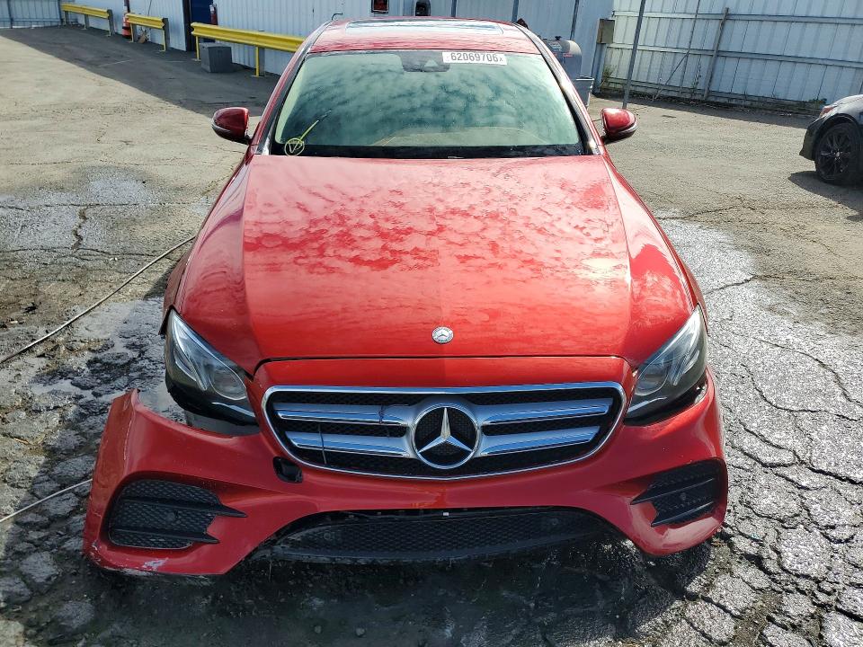 2017 Mercedes-benz E-class VIN WDDZF4JB5HA122684 COPART salvage auction — FRONT END, Ca - Dis/Dlr/Exp Only Clean Title, sold $5,500 on 2026-07-31 (photo 5)