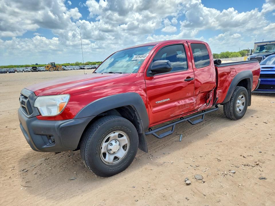 2013 Toyota Tacoma VIN 5TFTX4GNXDX020254 COPART salvage auction — SIDE, Tx - Salvage Vehicle Title, sold $8,300 on 2026-07-16 (photo 1)