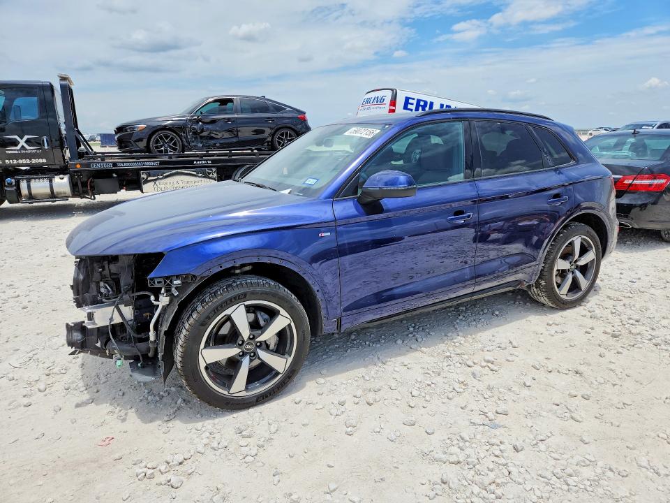 2022 Audi Q5 VIN WA1EAAFY5N2077944 COPART salvage auction — FRONT END, Tx - Salvage Vehicle Title, sold $16,700 on 2026-07-23 (photo 1)