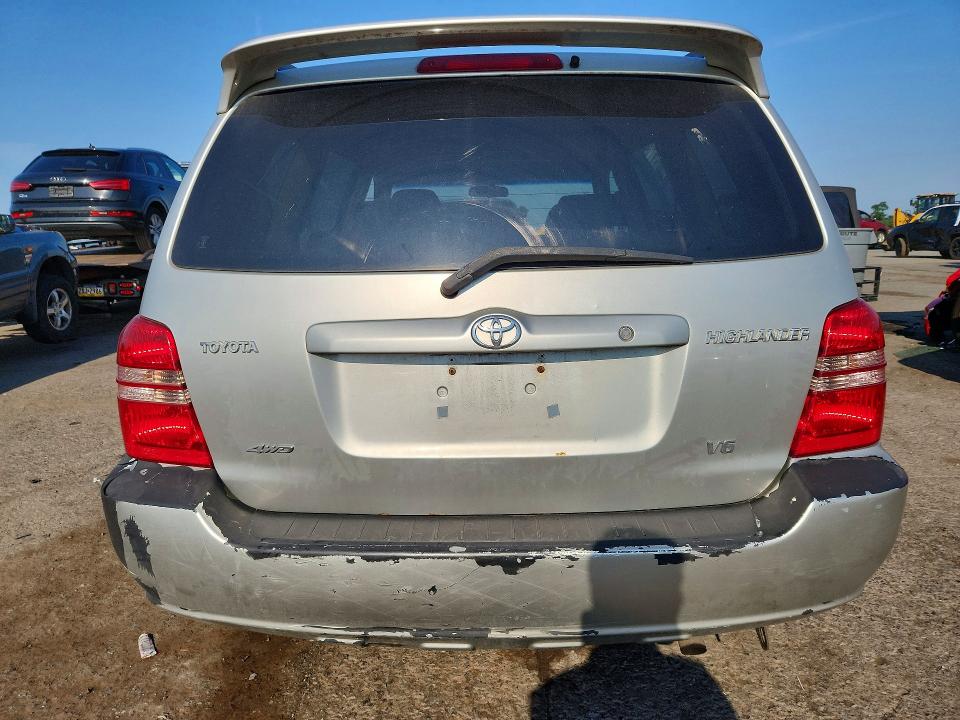 2002 Toyota Highlander VIN JTEHF21A120052546 COPART salvage auction — MECHANICAL, Ny - Certificate Of Title, sold $400 on 2026-07-28 (photo 6)
