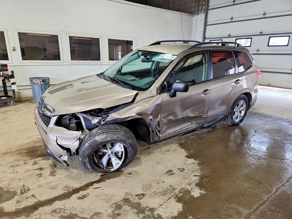 2015 Subaru VIN JF2SJABC5FH483533 COPART salvage auction — FRONT END, Wi - Junked Vehicle Bill Of Sale, sold $250 on 2026-07-21 (photo 1)