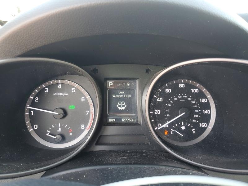 2017 Hyundai Santa fe VIN 5XYZT3LB0HG498896 COPART salvage auction — FRONT END, In - Certificate Of Title, sold $3,950 on 2026-07-31 (photo 9)