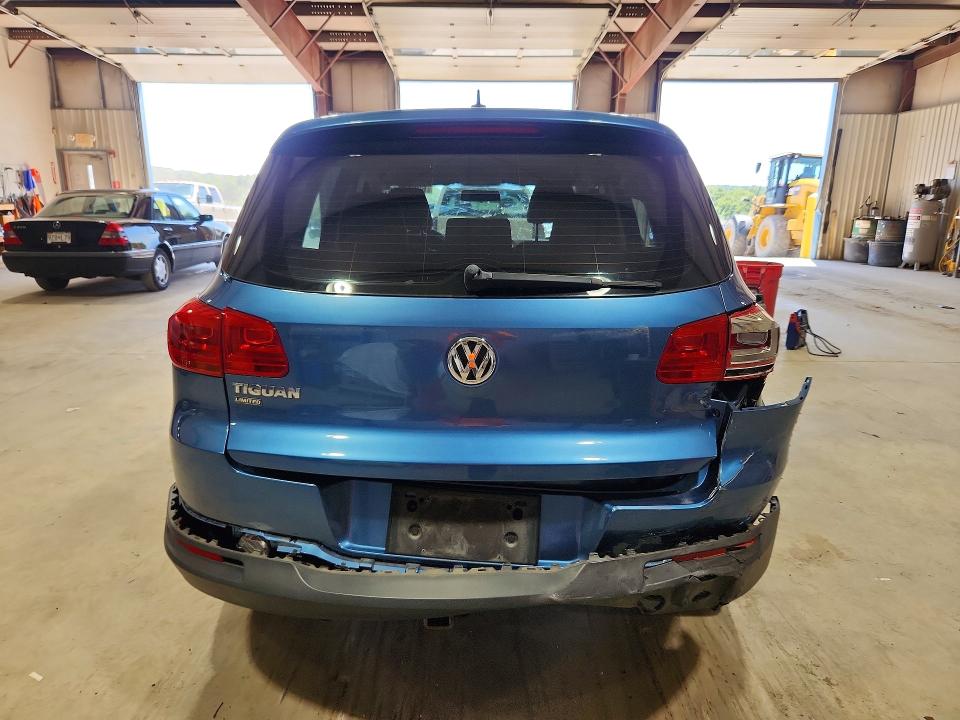 2018 Volkswagen Tiguan VIN WVGBV7AX9JK001762 COPART salvage auction — REAR END, Pa - Certificate Of Salvage, sold $2,050 on 2026-08-07 (photo 6)