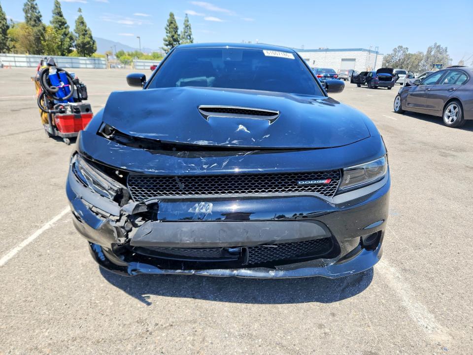 2023 Dodge Charger VIN 2C3CDXHG8PH561682 COPART salvage auction — FRONT END, Ca - Salvage Certificate, sold $7,600 on 2026-09-01 (photo 5)