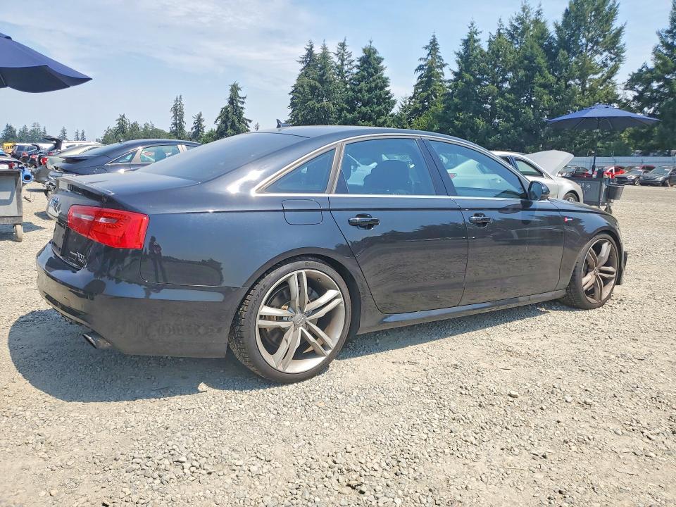 2014 Audi A6 VIN WAUHGAFC9EN085708 COPART salvage auction — REAR END, WA - BILL OF SALE, sold $2,750 on 2026-07-24 (photo 3)