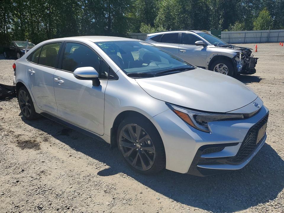 2026 Toyota Corolla VIN JTDBDMHE0T3030770 COPART salvage auction — REAR END, WA - BILL OF SALE, sold $3,900 on 2026-07-27 (photo 4)