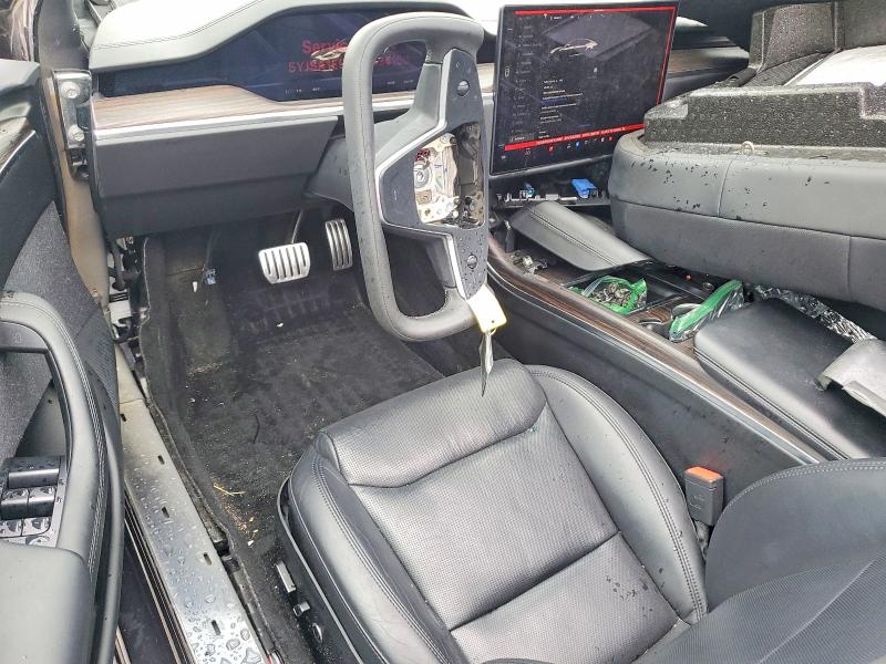 2021 Tesla Model s VIN 5YJSA1E5XMF434160 COPART salvage auction — PARTIAL REPAIR, Fl - Cert Of Title Slvg Rebuildable, sold $11,100 on 2026-09-03 (photo 8)