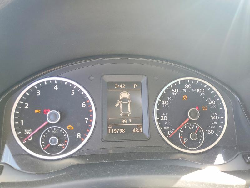 2015 Volkswagen Tiguan VIN WVGBV7AXXFW504555 COPART salvage auction — MINOR DENT/SCRATCHES, Ca - Dis/Dlr/Exp Only Clean Title, sold $1,350 on 2026-07-16 (photo 9)