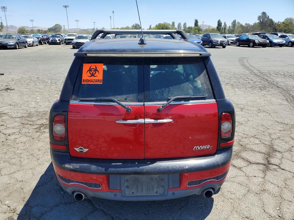 2009 Mini Cooper VIN WMWMM33599TP73508 COPART salvage auction — FRONT END, CA - SALVAGE CERTIFICATE, sold $400 on 2026-08-25 (photo 6)
