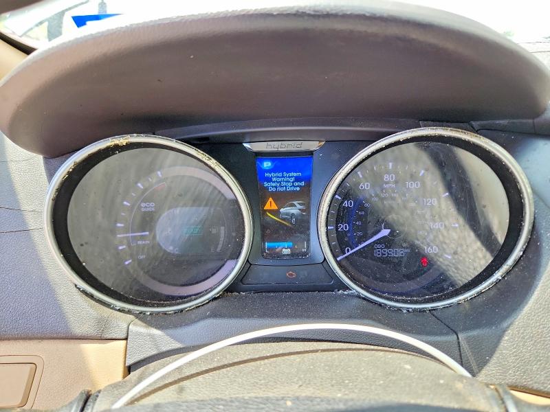2014 Hyundai Sonata VIN KMHEC4A45EA115132 COPART salvage auction — MINOR DENT/SCRATCHES, Tx - Certificate Of Title, sold $325 on 2026-07-29 (photo 9)