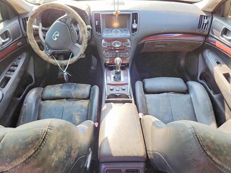 2012 Infiniti G VIN JN1CV6ARXCM681024 COPART salvage auction — WATER/FLOOD, Il - Certificate Of Title, sold $450 on 2026-07-16 (photo 8)
