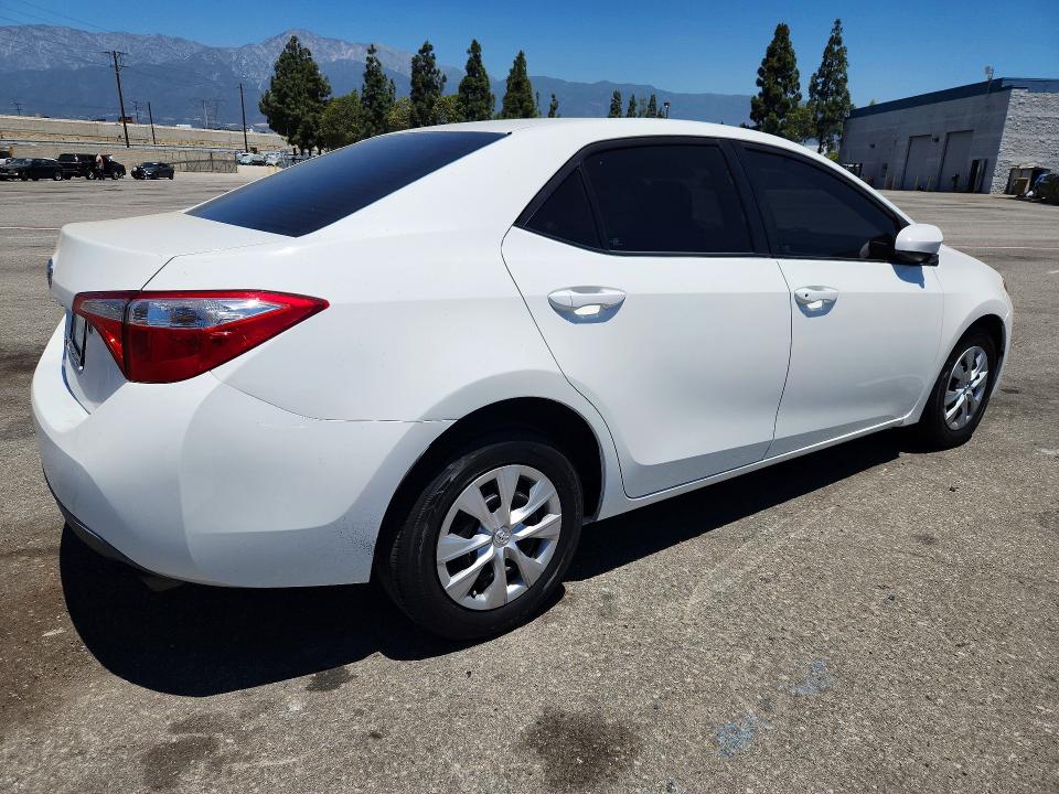 2016 Toyota VIN 5YFBURHE9GP467001 COPART salvage auction — FRONT END, CA - SALVAGE CERTIFICATE, sold $150 on 2026-07-21 (photo 3)
