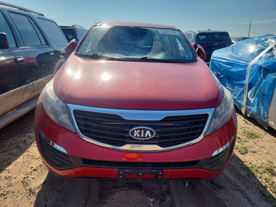 2011 Kia Sportage VIN KNDPBCA23B7090409 COPART salvage auction — FRONT END, NM - CERT OF TITLE-SALVAGE (P), sold $850 on 2026-07-27 (photo 5)