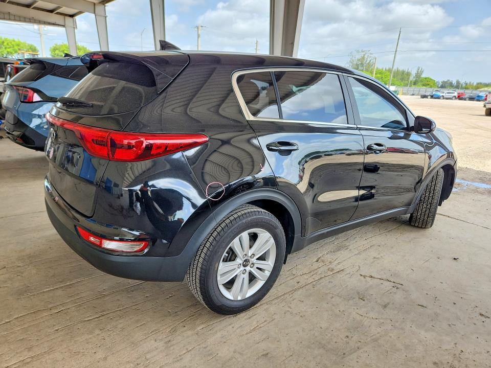 2017 Kia Sportage VIN KNDPM3AC9H7220401 COPART salvage auction — FRONT END, FL - CERT OF TITLE SLVG REBUILDABLE, sold $2,650 on 2026-07-29 (photo 3)