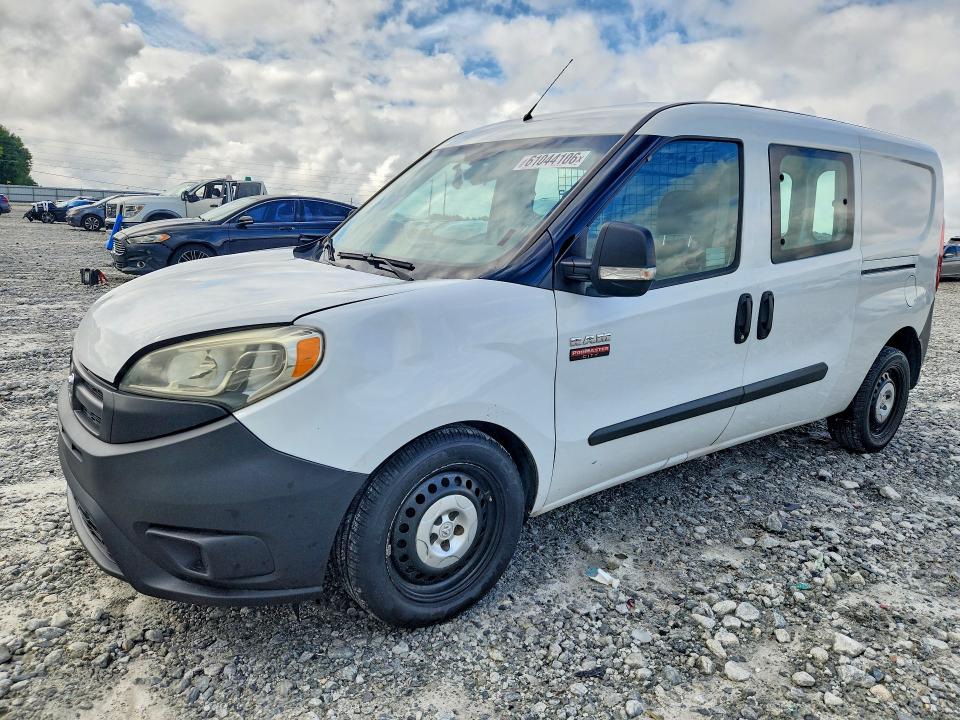 2017 Ram Promaster city VIN ZFBERFAB9H6F48009 COPART salvage auction — FRONT END, Ga - Certificate Of Title, sold $2,450 on 2026-07-20 (photo 1)