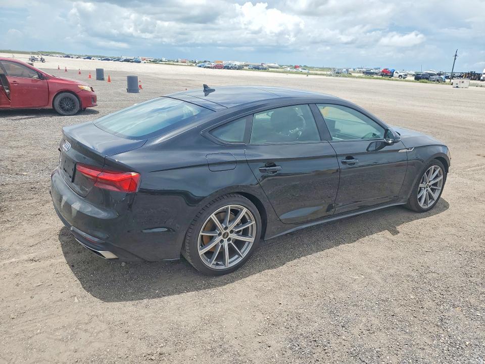 2025 Audi A5 VIN WAUDACF56SA008018 COPART salvage auction — FRONT END, Fl - Cert Of Title Slvg Rebuildable, sold $16,100 on 2026-07-13 (photo 3)