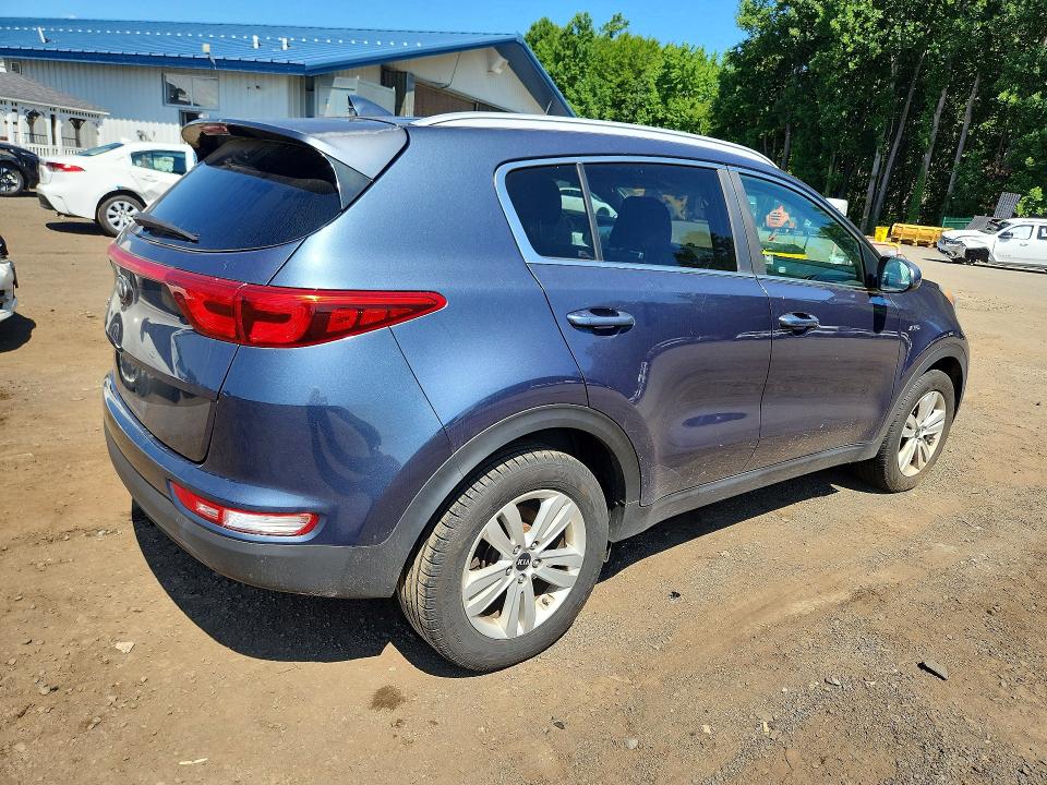 2018 Kia Sportage VIN KNDPMCAC9J7446329 COPART salvage auction — MINOR DENT/SCRATCHES, Ct - Certificate Of Title (P), sold $3,600 on 2026-07-27 (photo 3)