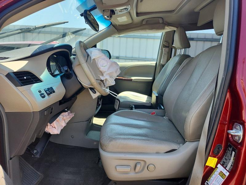 2012 Toyota Sienna VIN 5TDYK3DC5CS195582 COPART salvage auction — FRONT END, Va - Cert Of Title - Salvage, sold $900 on 2026-07-22 (photo 7)
