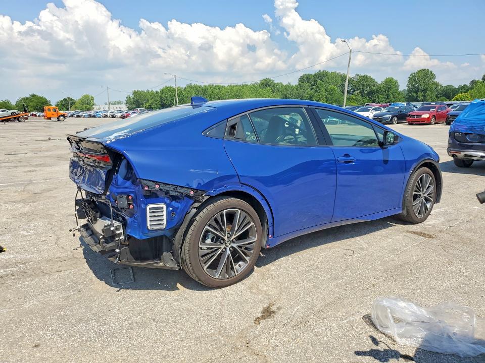 2024 Toyota Prius VIN JTDACAAU1R3037542 COPART salvage auction — FRONT END, Ky - Cert Of Title-Salvage, sold $175 on 2026-07-30 (photo 3)