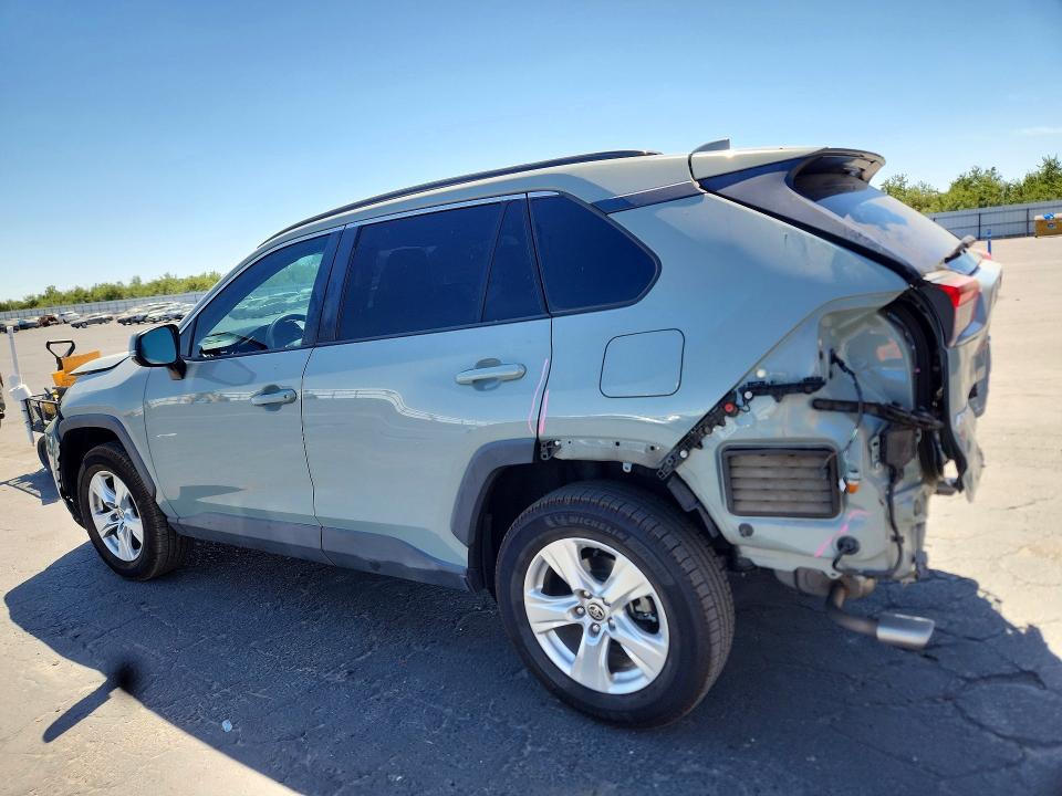 2021 Toyota Rav4 VIN 2T3W1RFV1MW153843 COPART salvage auction — REAR END, CA - SALVAGE CERTIFICATE, sold $8,500 on 2026-07-30 (photo 2)