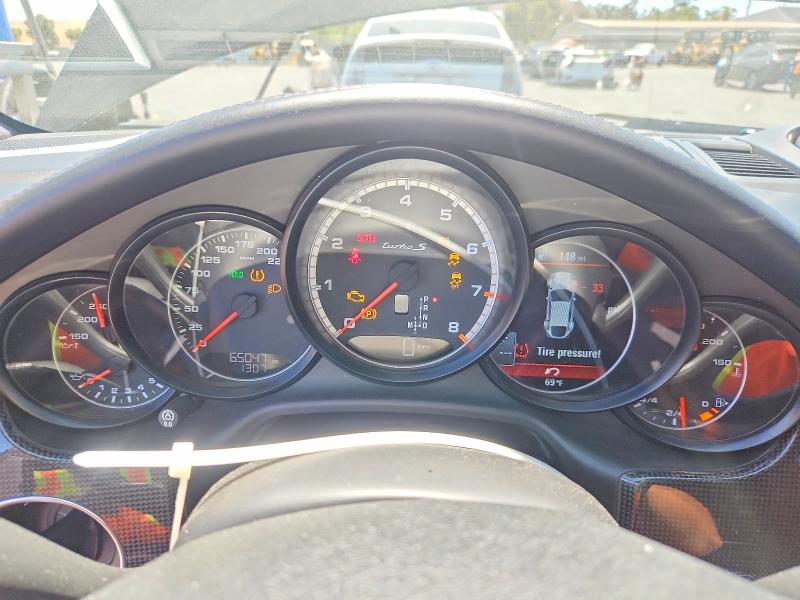 2013 Porsche Panamera VIN WP0AC2A74DL090373 COPART salvage auction — FRONT END, Ca - Salvage Certificate, sold $7,300 on 2026-08-15 (photo 9)