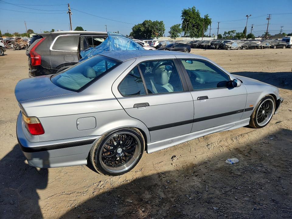 1998 BMW M3 VIN WBSCD9324WEE07197 COPART salvage auction — FRONT END, CA - DIS/DLR/EXP ONLY CLEAN TITLE (P), sold $4,800 on 2026-07-27 (photo 3)