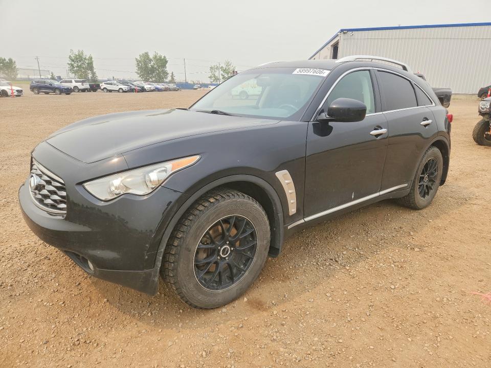 2010 Infiniti Fx35 VIN JN8AS1MW0AM850048 COPART salvage auction — SIDE, Ab - Bos - Salvage, sold $300 on 2026-07-28 (photo 1)