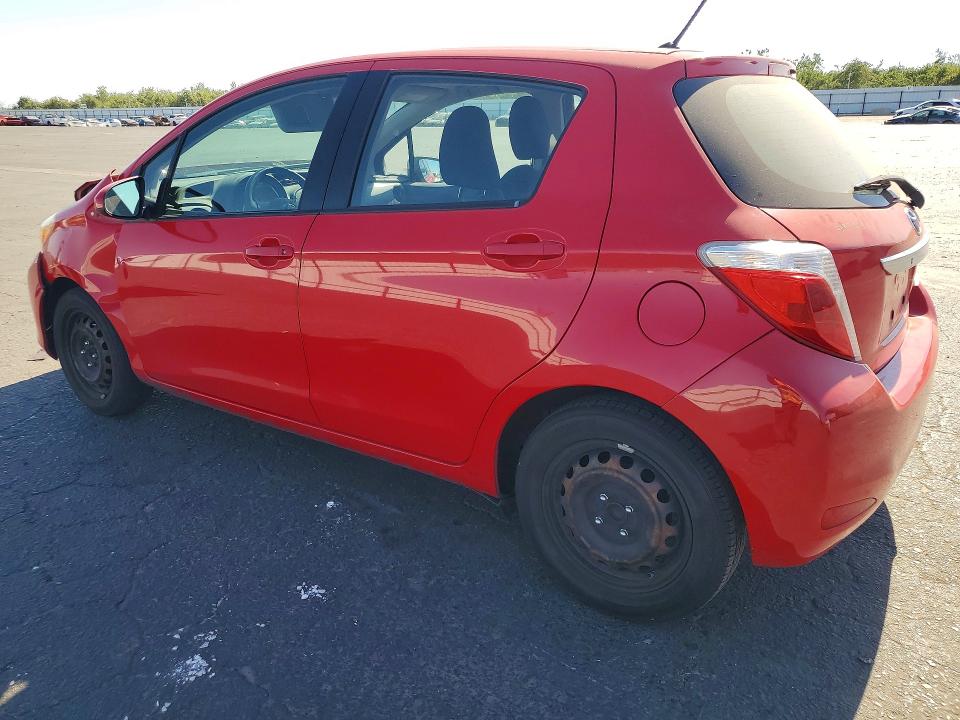 2014 Toyota Yaris VIN VNKKTUD30EA007924 COPART salvage auction — FRONT END, CA - SALVAGE CERTIFICATE, sold $1,900 on 2026-07-20 (photo 2)