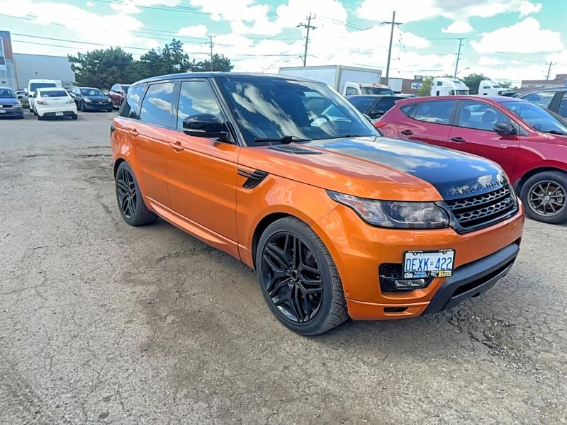 2016 Land rover Range rover sport VIN SALWR2KF3GA121731 — COPART salvage auction photo