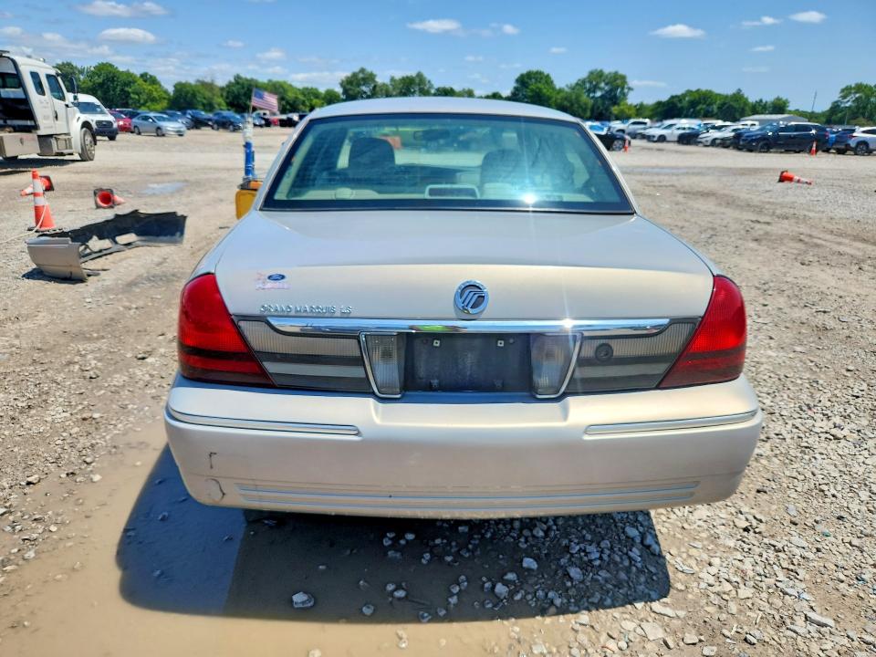 2010 Mercury Grand marquis VIN 2MEBM7FV7AX621701 COPART salvage auction — FRONT END, Oh - Cert Of Title-Salvage, sold $175 on 2026-07-31 (photo 6)