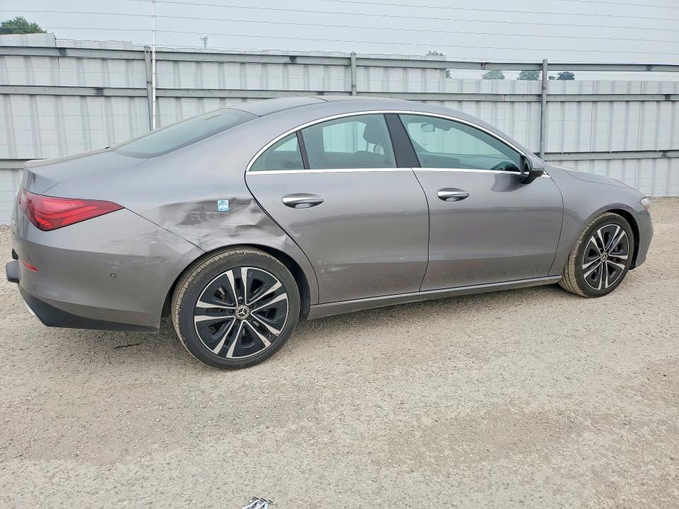 2026 Mercedes-benz Cla-class VIN W1K5J4HB9TN575484 COPART salvage auction — REAR END, ON - PERMIT NO BRAND - UNFIT (P), sold $16,050 on 2026-07-22 (photo 3)