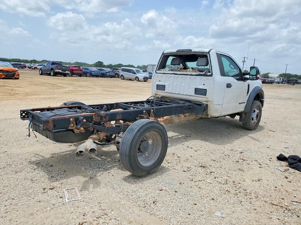 2019 Ford F550 VIN 1FDUF5GT4KEF21351 COPART salvage auction — REAR END, TX - CERTIFICATE OF TITLE (P), sold $7,600 on 2026-07-27 (photo 3)