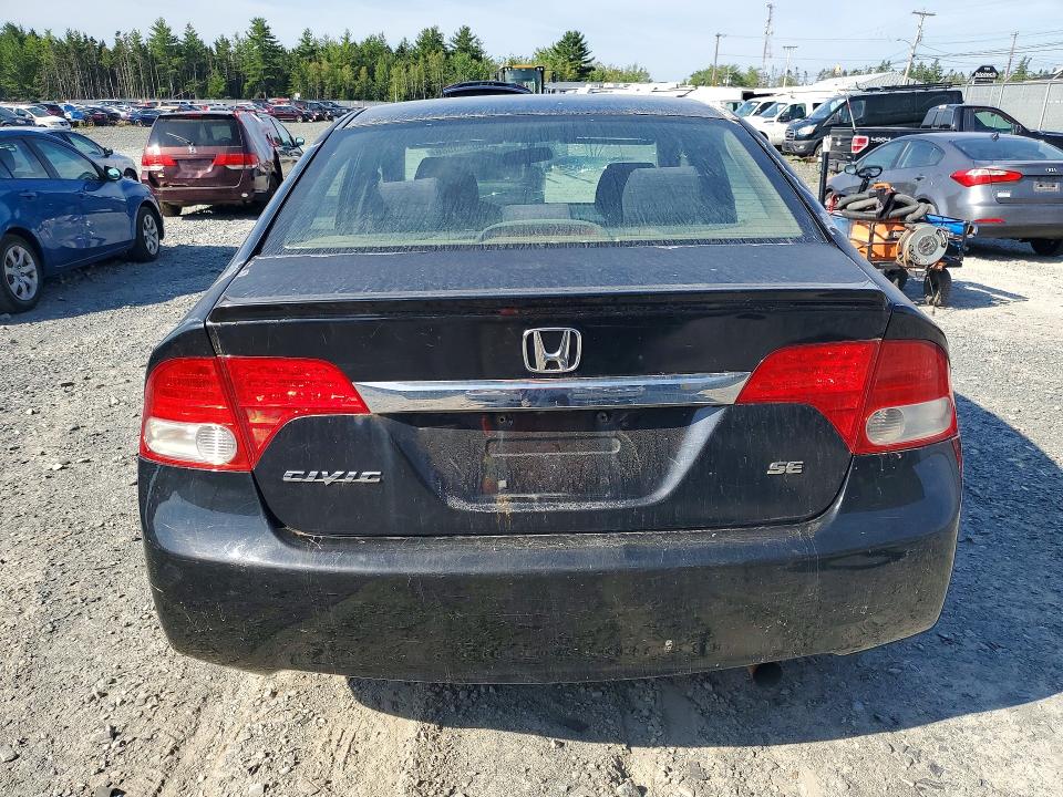 2011 Honda Civic VIN 2HGFA1F63BH005024 COPART salvage auction — FRONT END, Ns - Rebuild Vehicle, sold $300 on 2026-08-27 (photo 6)