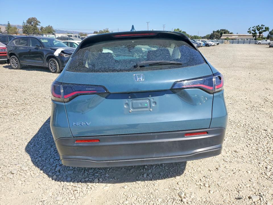 2023 Honda Hr-v VIN 3CZRZ1H32PM718586 COPART salvage auction — FRONT END, Ca - Salvage Certificate, sold $60 on 2026-07-30 (photo 6)